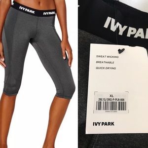 Ivy Park Low Rise Capri Leggings NWT